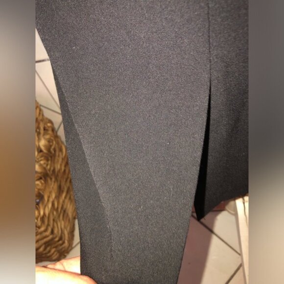 Amazing Vince Camuto Elegant Black Off-Shoulder Midi Dress Size 8 - Picture 8 of 11